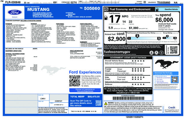 New 2026 Ford Mustang Dark Horse RWD image 23