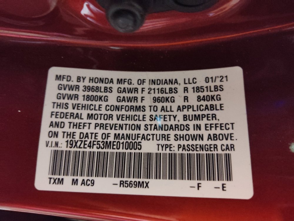 Used 2021 Honda Insight EX image 33