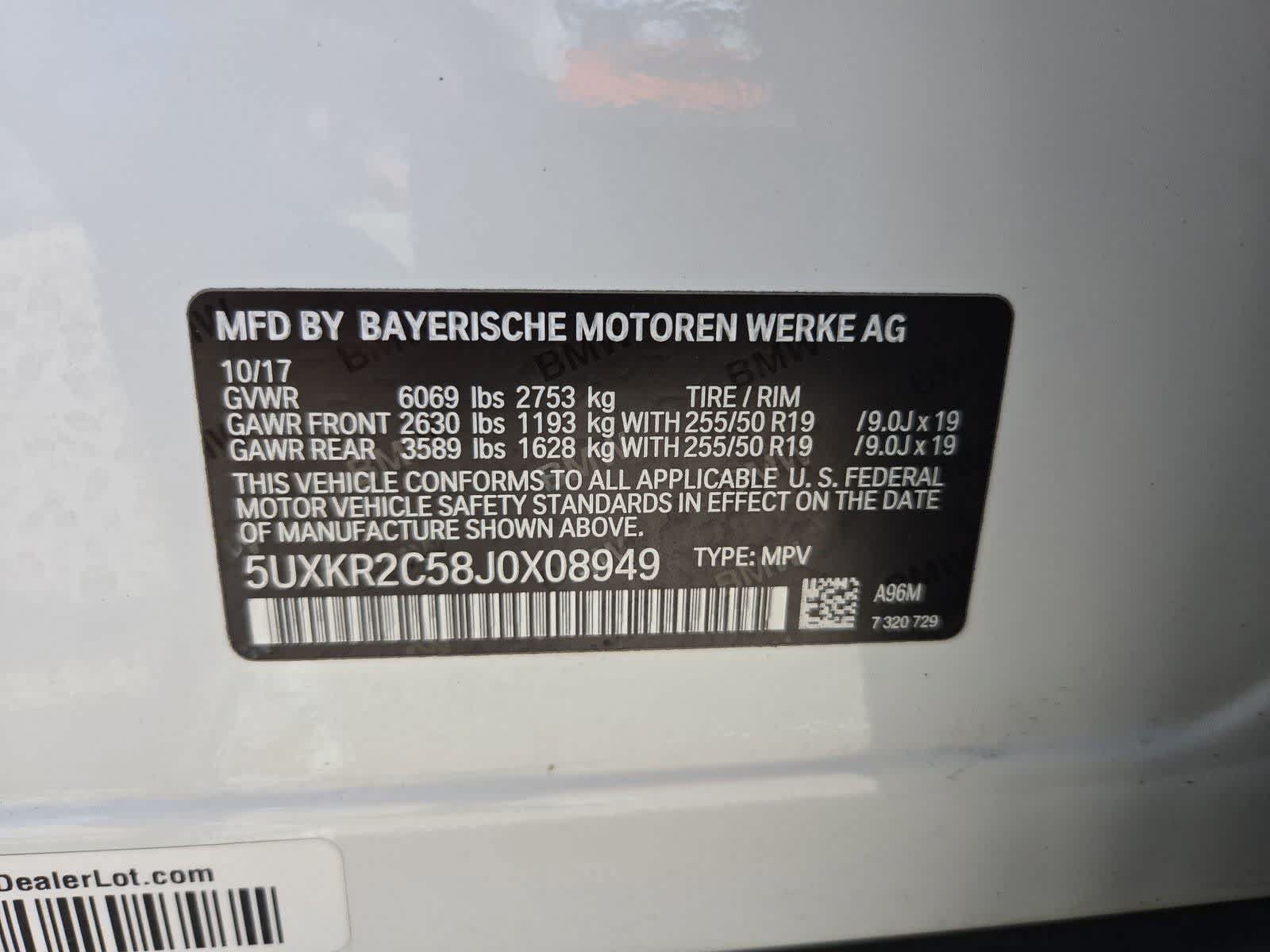 Used 2018 BMW X5 sDrive35i RWD image 36