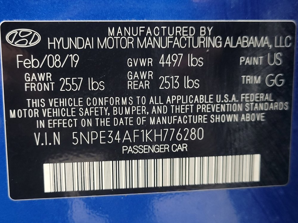 Used 2019 Hyundai Sonata SEL image 33