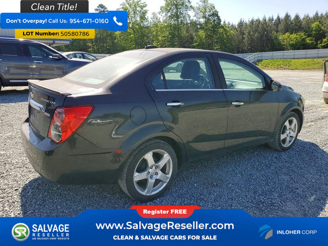 Used 2015 Chevrolet Sonic LTZ FWD image 4