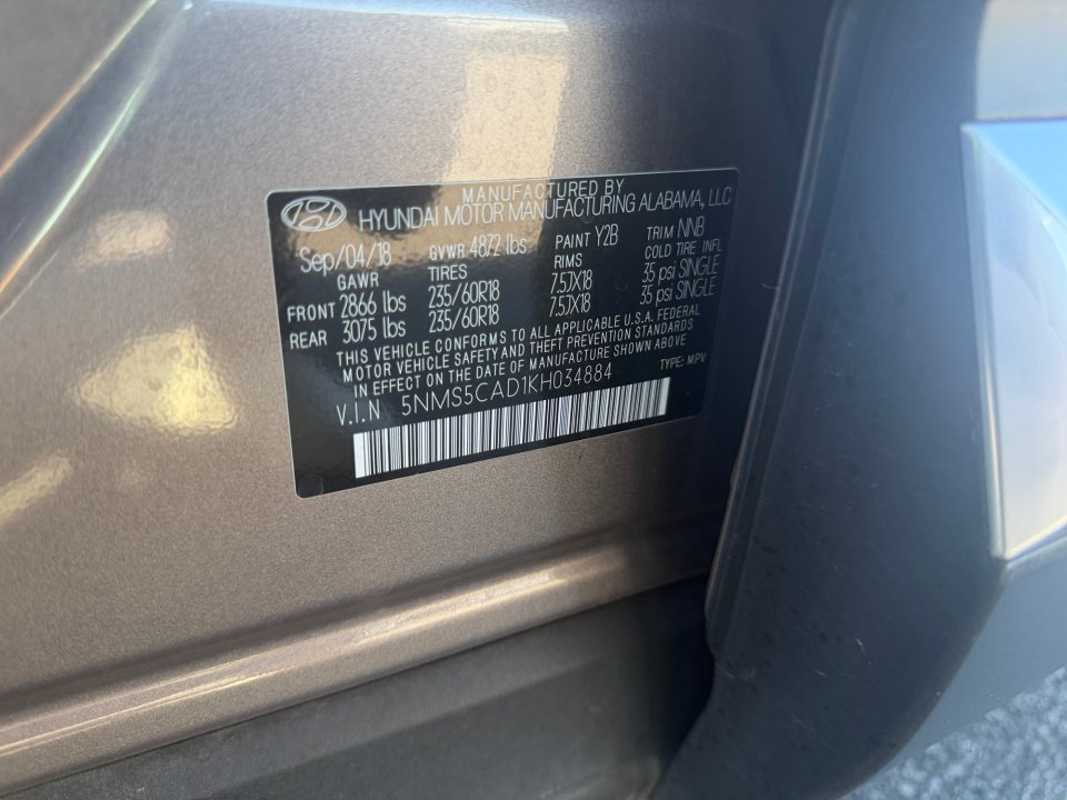 Used 2019 Hyundai Santa Fe Limited AWD/4WD image 39