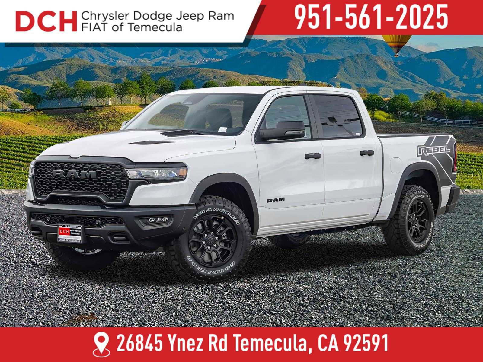 New 2026 RAM 1500 Rebel w/ Rebel Level 1 Equipment Group image 1