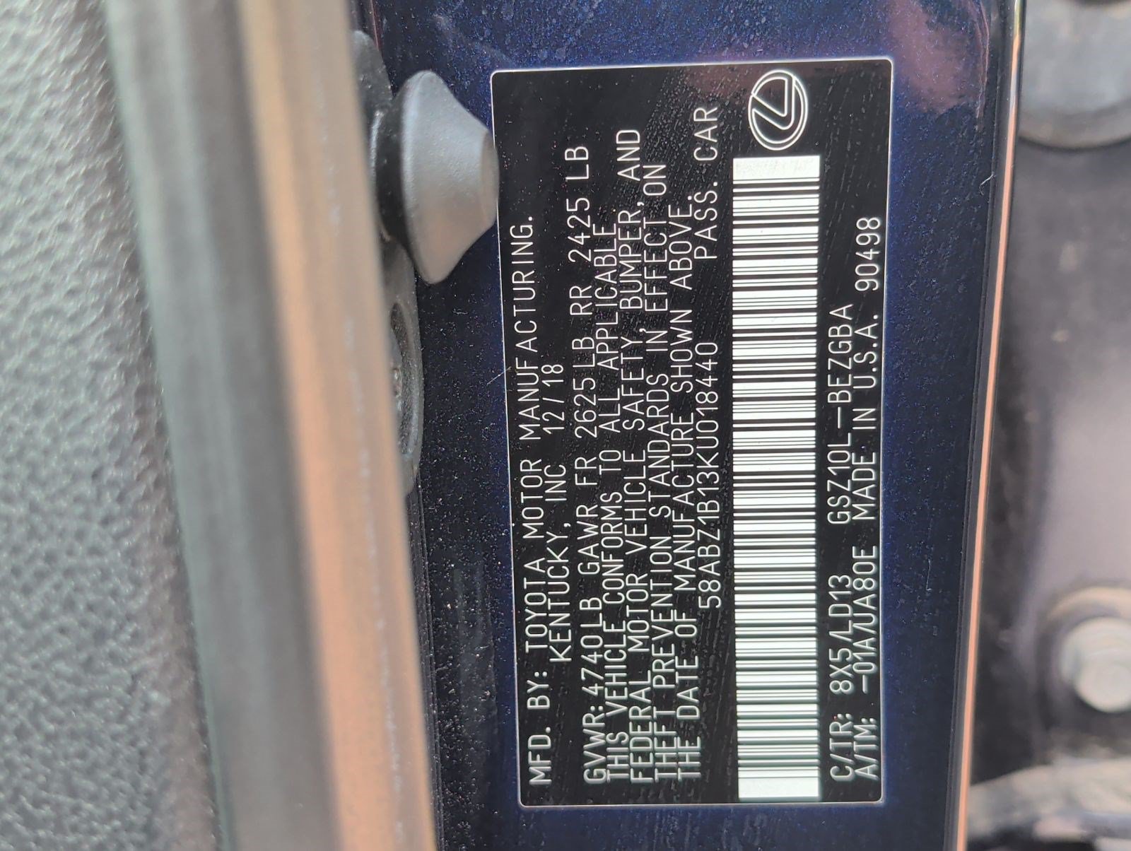 Used 2019 Lexus ES 350 FWD image 30