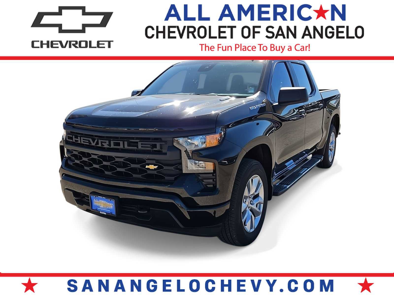 Used 2024 Chevrolet Silverado 1500 Custom RWD image 1