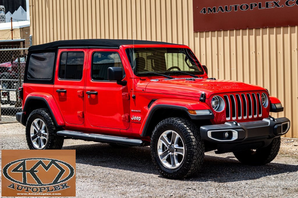Used 2020 Jeep Wrangler Unlimited Sahara w/ LED Lighting Group