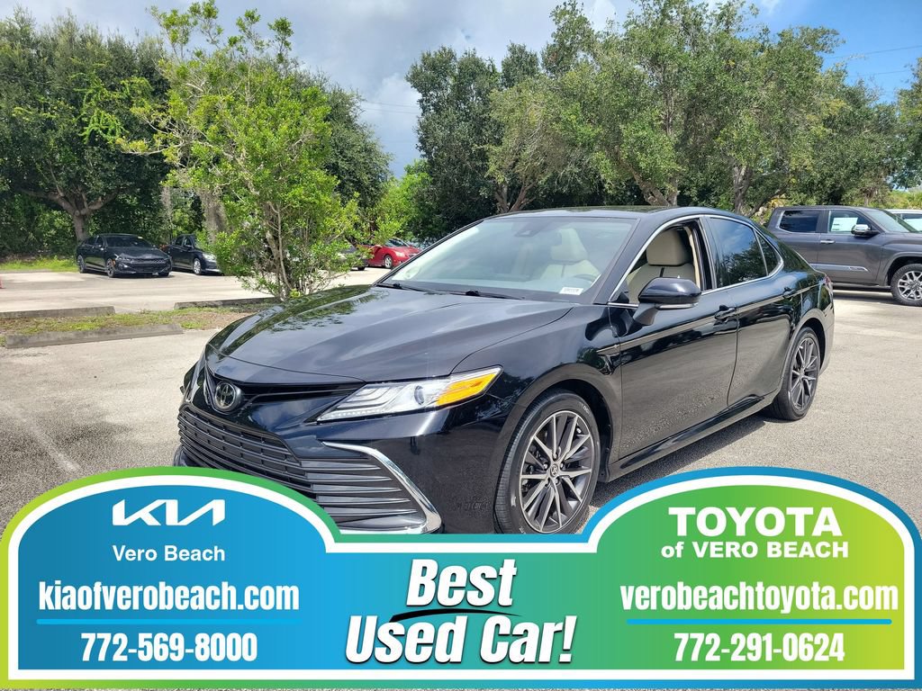 Used 2021 Toyota Camry XLE w/ Navigation Package FWD 360° Tour