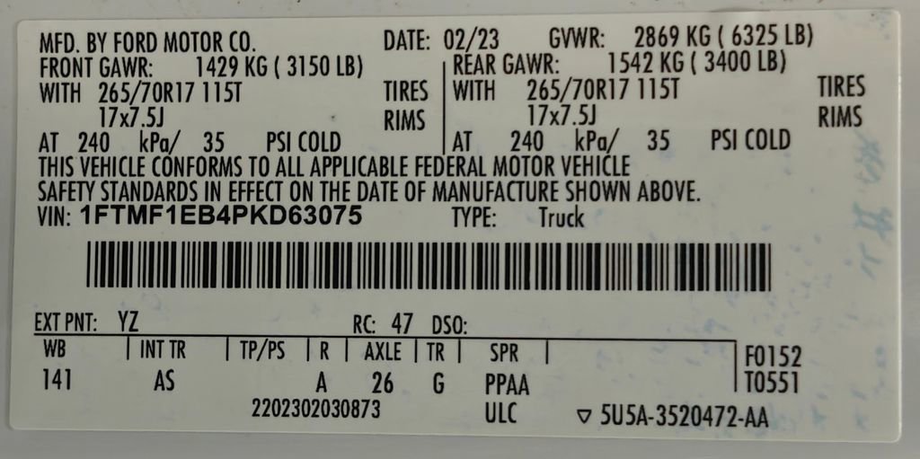 Used 2023 Ford F150 XL image 49