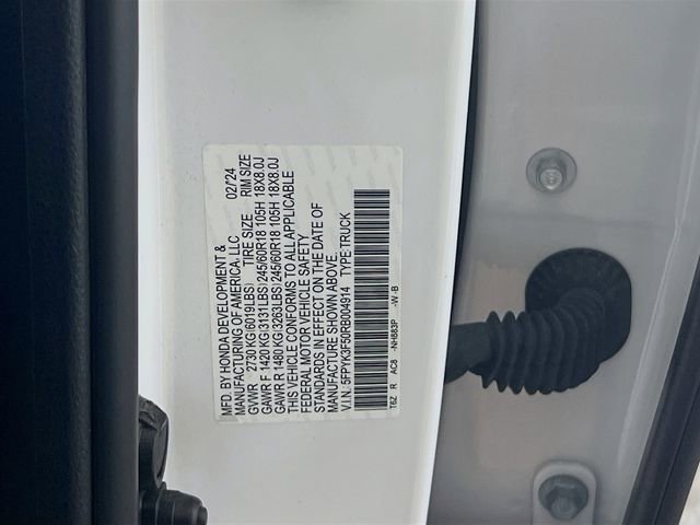 Certified 2024 Honda Ridgeline RTL image 27