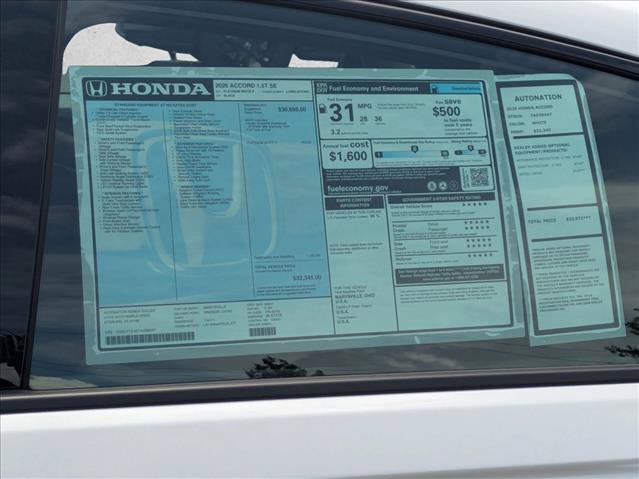 New 2026 Honda Accord SE image 17