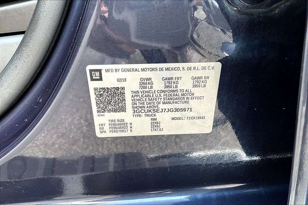 Used 2018 Chevrolet Silverado 1500 LTZ Z71 w/ Centennial Edition image 22