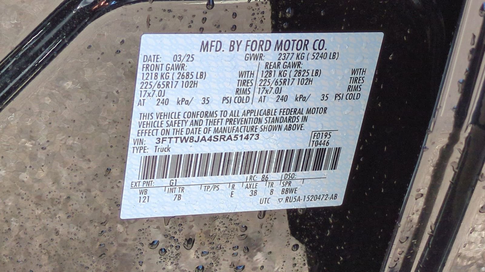 New 2025 Ford Maverick XLT w/ XLT Luxury Package image 38