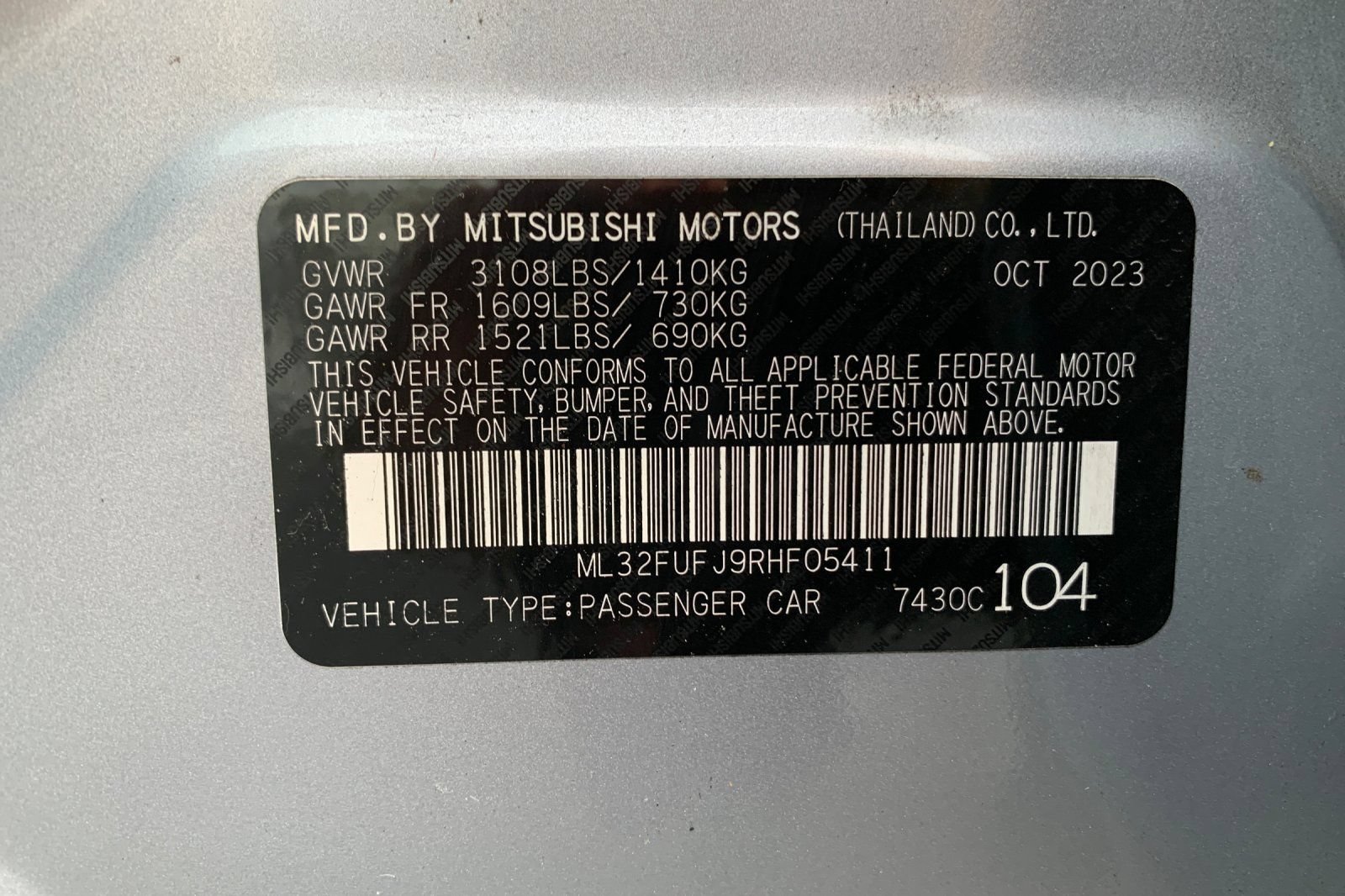 Used 2024 Mitsubishi Mirage G4 ES FWD image 38