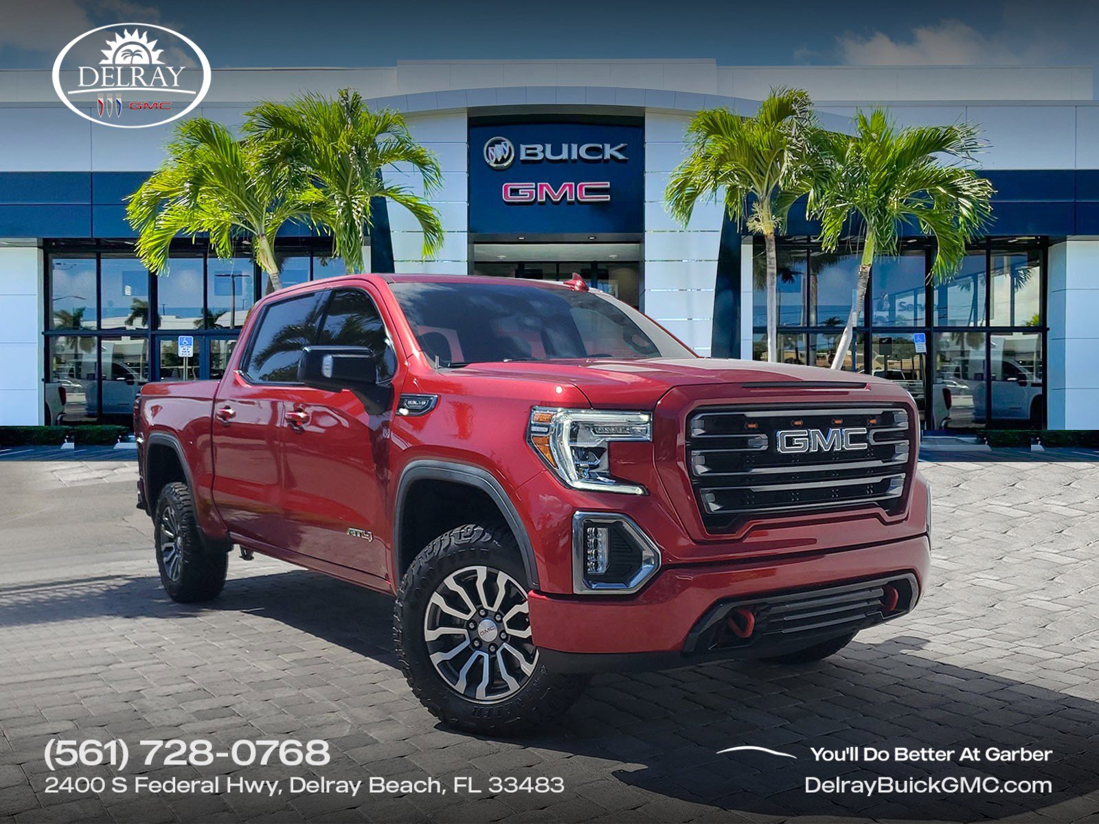 Used 2021 GMC Sierra 1500 AT4 image 1