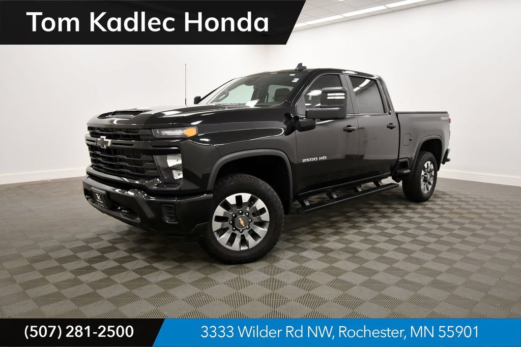Used 2025 Chevrolet Silverado 2500 Custom w/ Snow Plow Prep/Camper Package