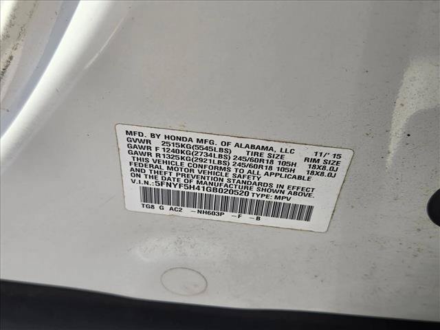 Used 2016 Honda Pilot EX image 21