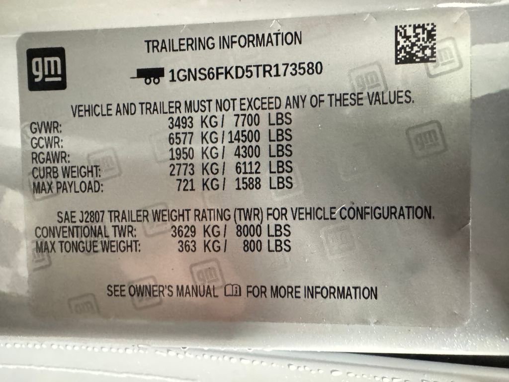 New 2026 Chevrolet Suburban Premier w/ Sun And Tow Package image 8