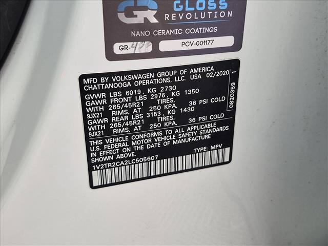 Used 2020 Volkswagen Atlas SEL R-Line AWD/4WD image 29