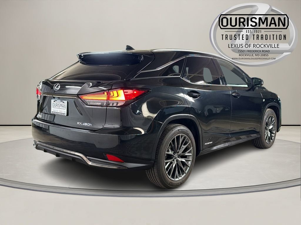 Certified 2020 Lexus RX 450h F Sport w/ Accessory Package image 8