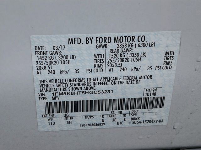 Used 2017 Ford Explorer Platinum image 11