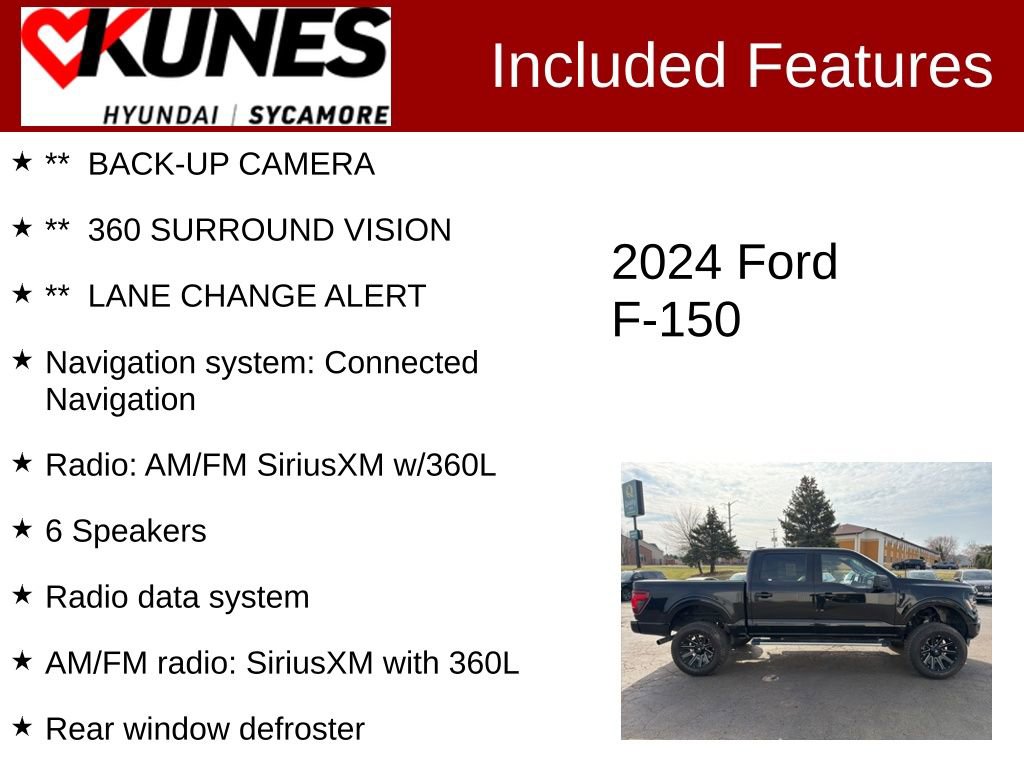 Used 2024 Ford F150 XLT AWD/4WD image 2