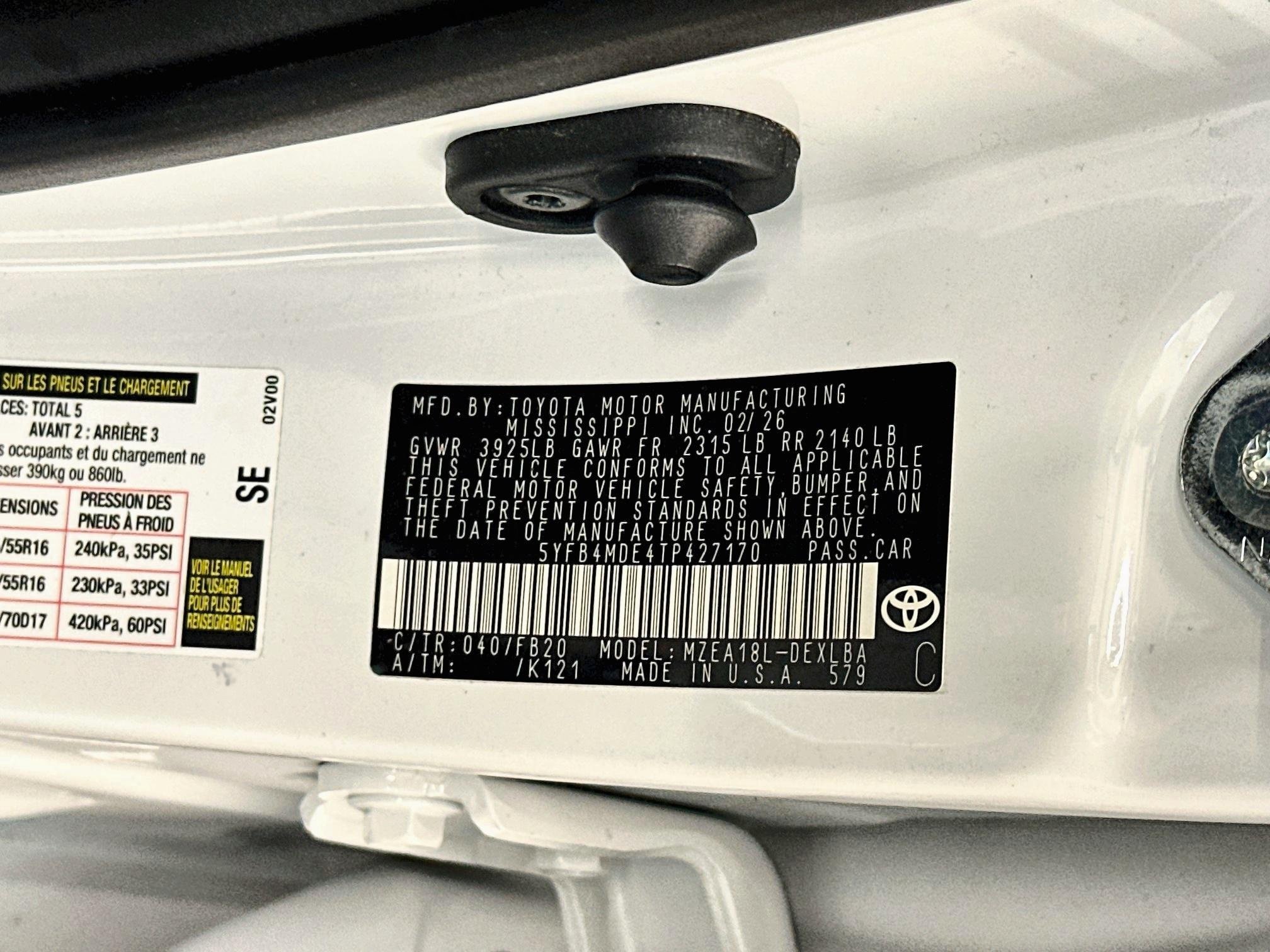 Used 2026 Toyota Corolla LE FWD image 12