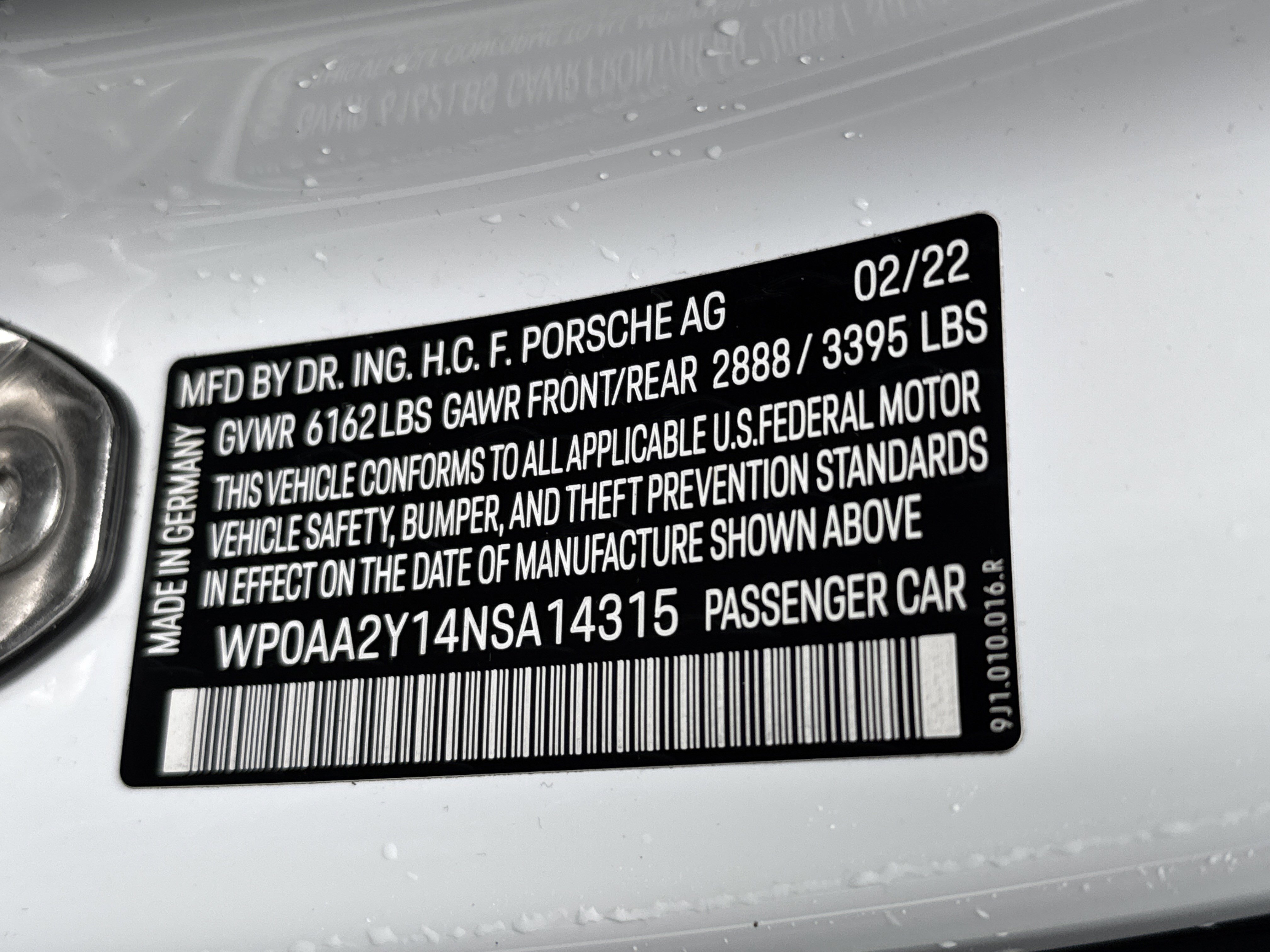 Used 2022 Porsche Taycan RWD image 35