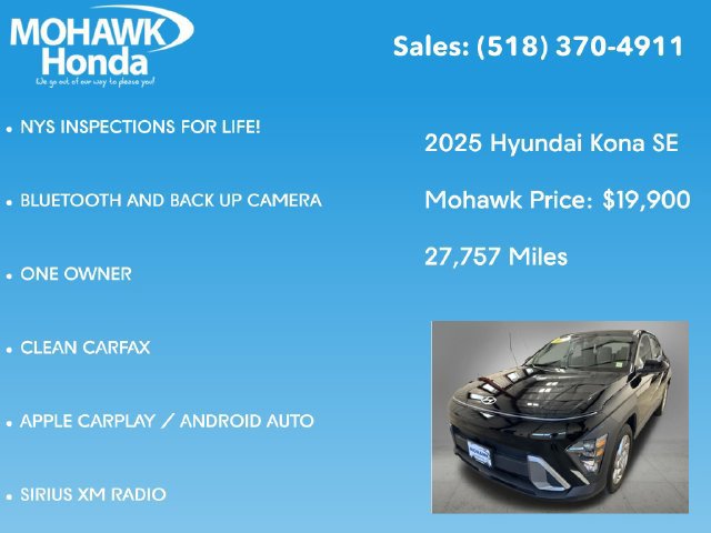 Used 2025 Hyundai Kona SE FWD image 7