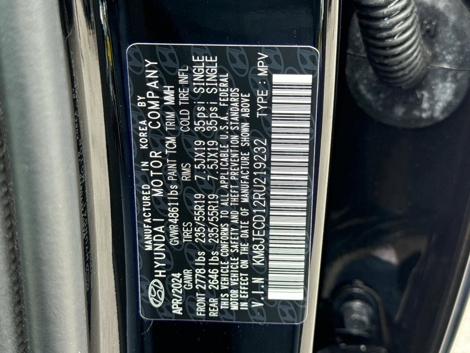 Used 2024 Hyundai Tucson Limited image 30