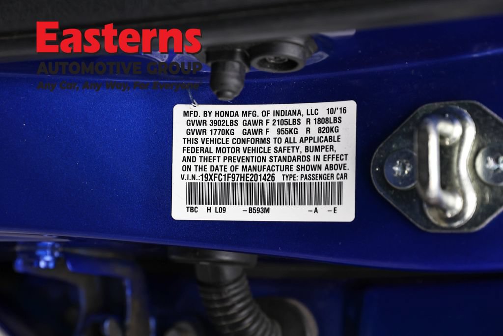 Used 2017 Honda Civic Touring image 34