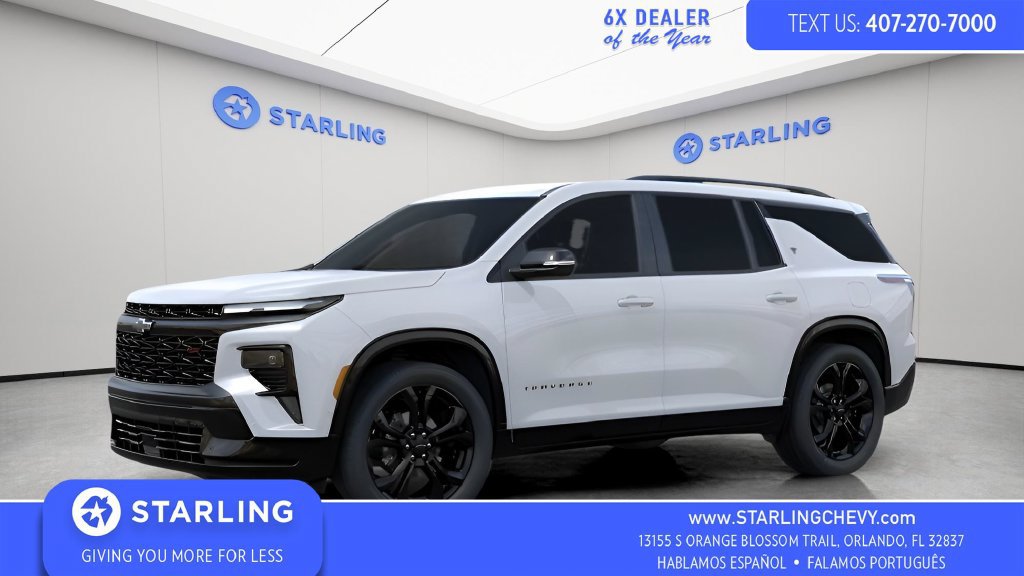 New 2027 Chevrolet Traverse RS FWD image 1