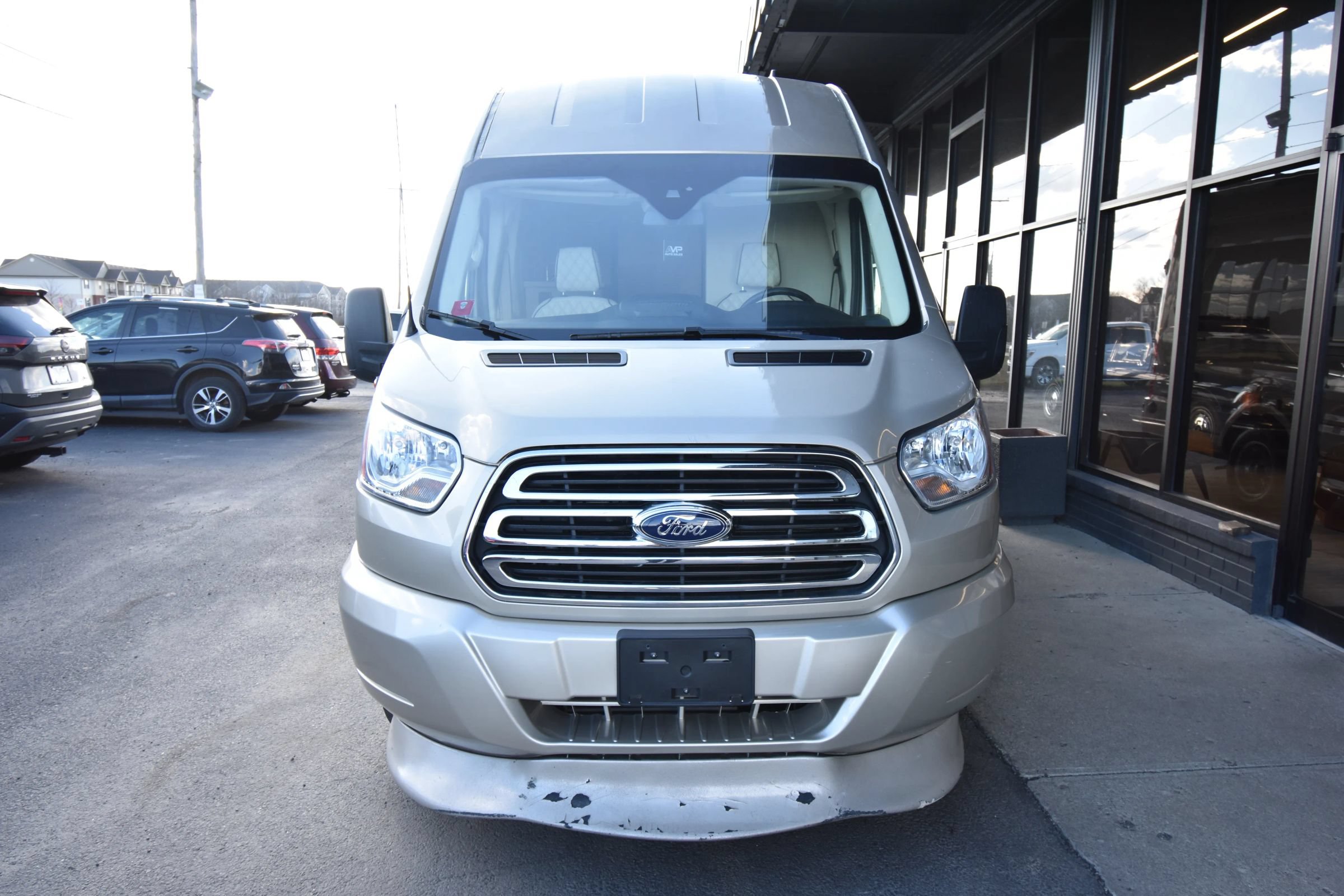 Used 2019 Ford Transit 350 148 High Roof Extended DRW w/ Premium Package RWD image 2