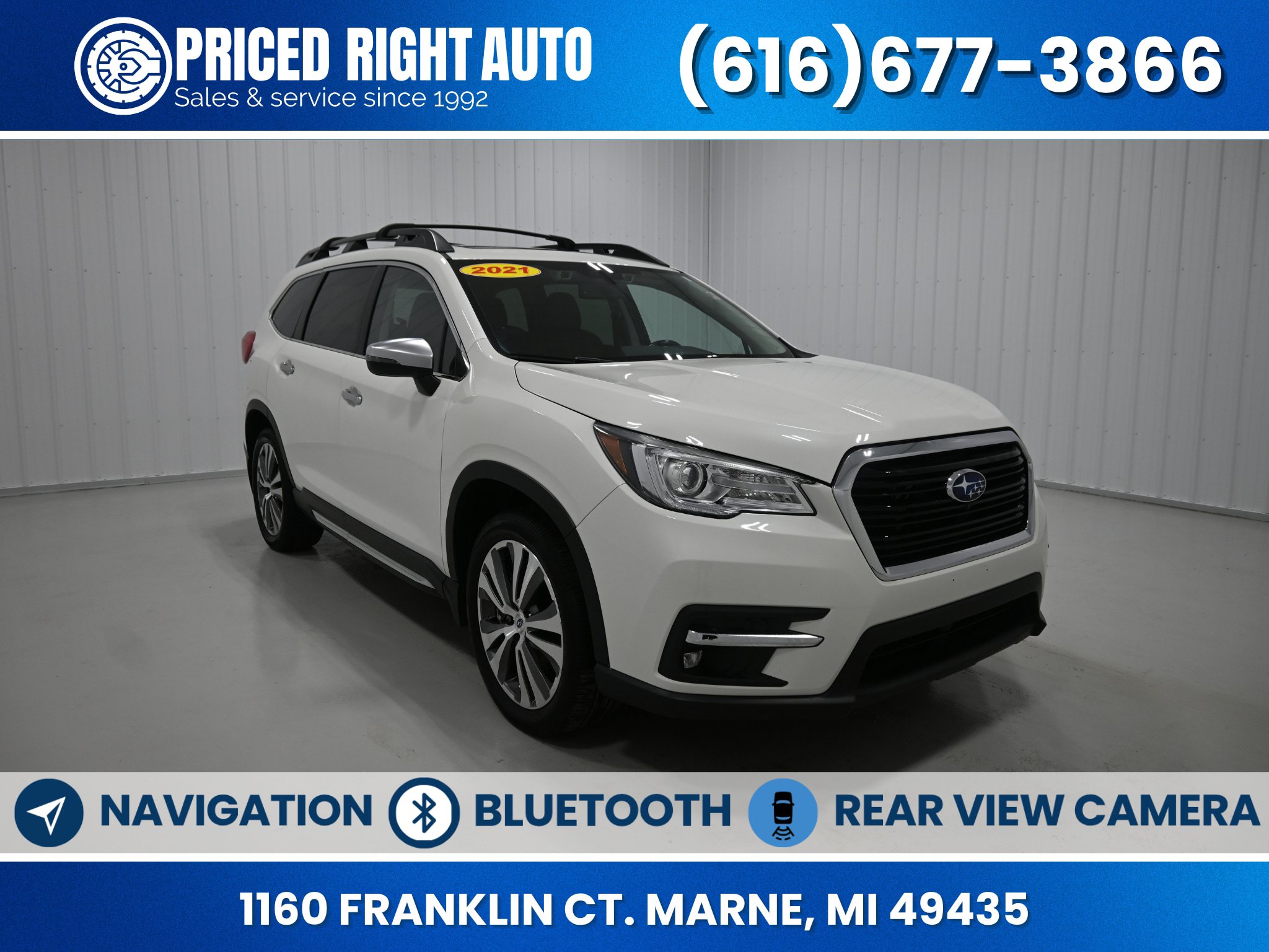 Used 2021 Subaru Ascent Touring w/ Popular Package #2A AWD/4WD image 1