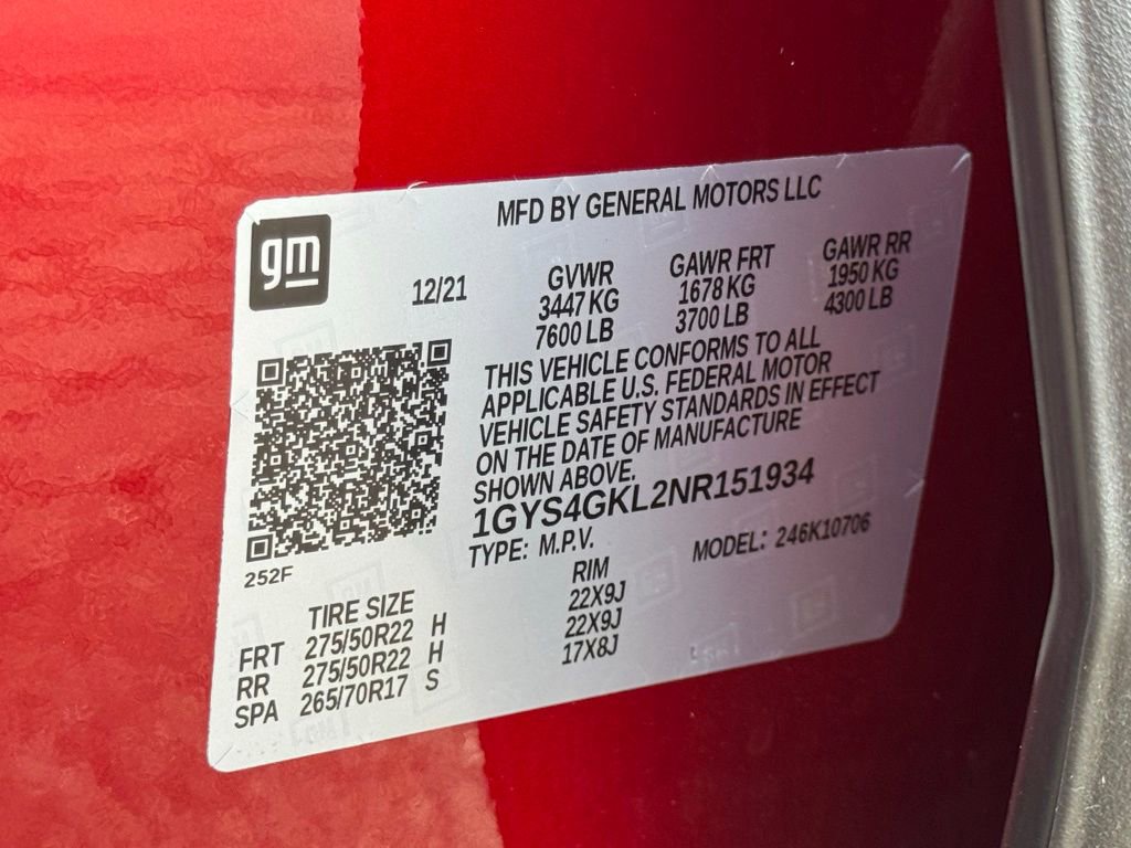 Certified 2022 Cadillac Escalade Sport Platinum image 20