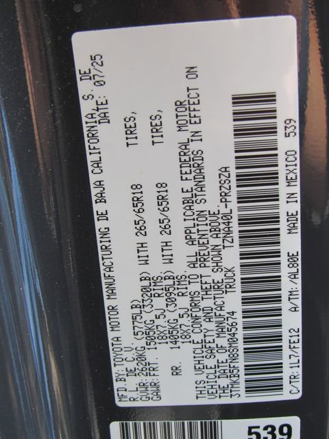 Used 2025 Toyota Tacoma TRD Sport image 22