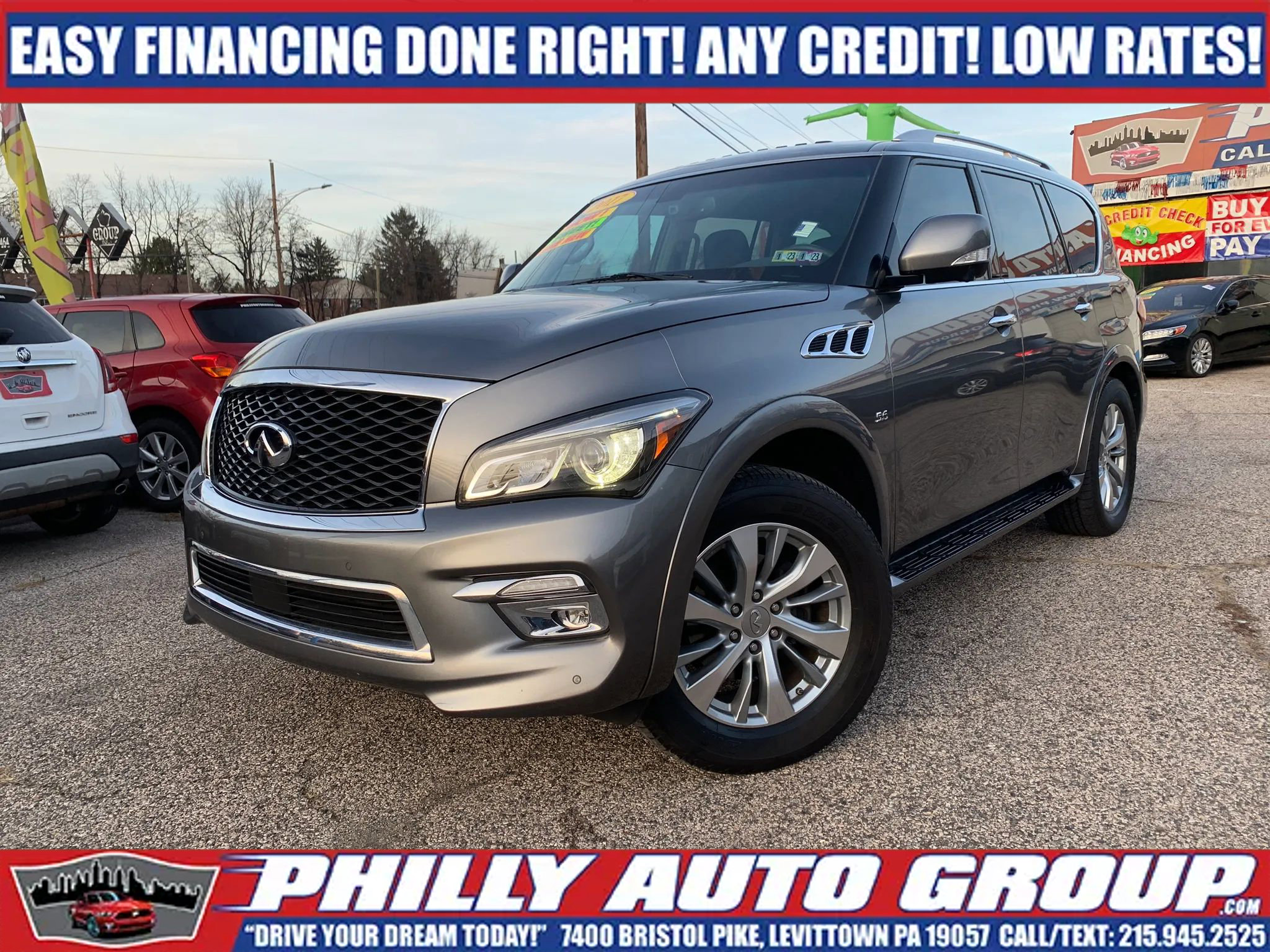 Used 2017 INFINITI QX80 4WD image 4