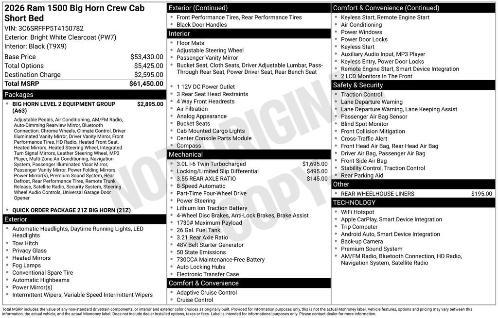 New 2026 RAM 1500 Big Horn image 15