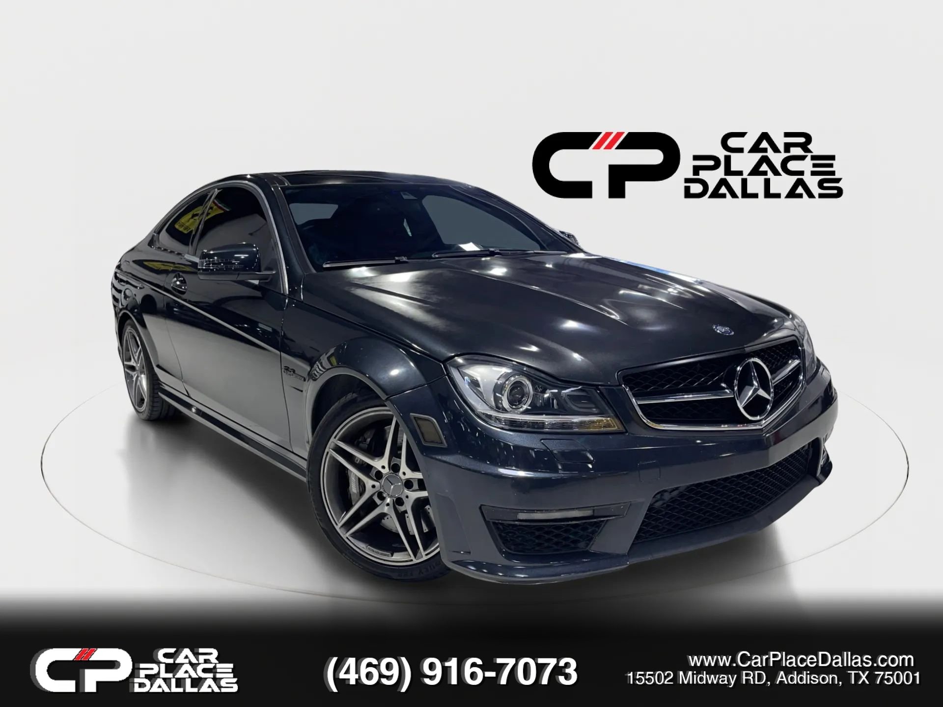 Used 2012 Mercedes-Benz C 63 AMG Coupe w/ Comand Single Disc Pkg
