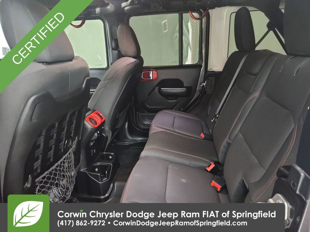Certified 2021 Jeep Wrangler Unlimited Rubicon w/ Cold Weather Group image 23