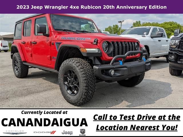 New 2023 Jeep Wrangler Unlimited Rubicon 4xe image 1
