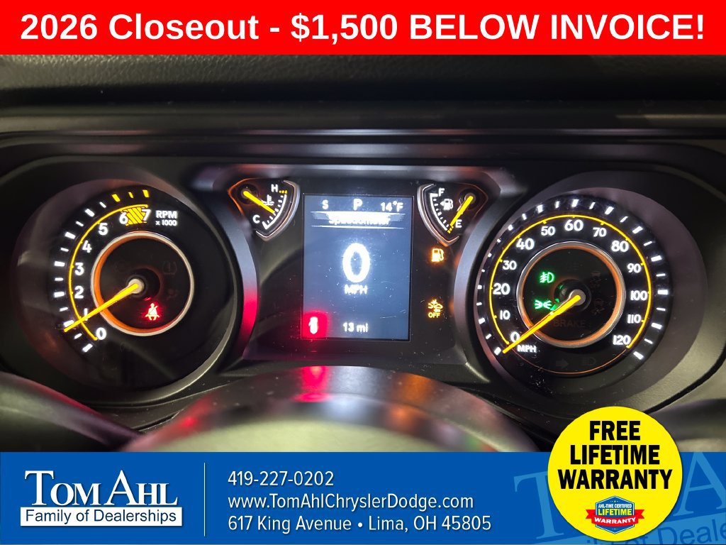 New 2026 Jeep Wrangler Sport AWD/4WD image 14