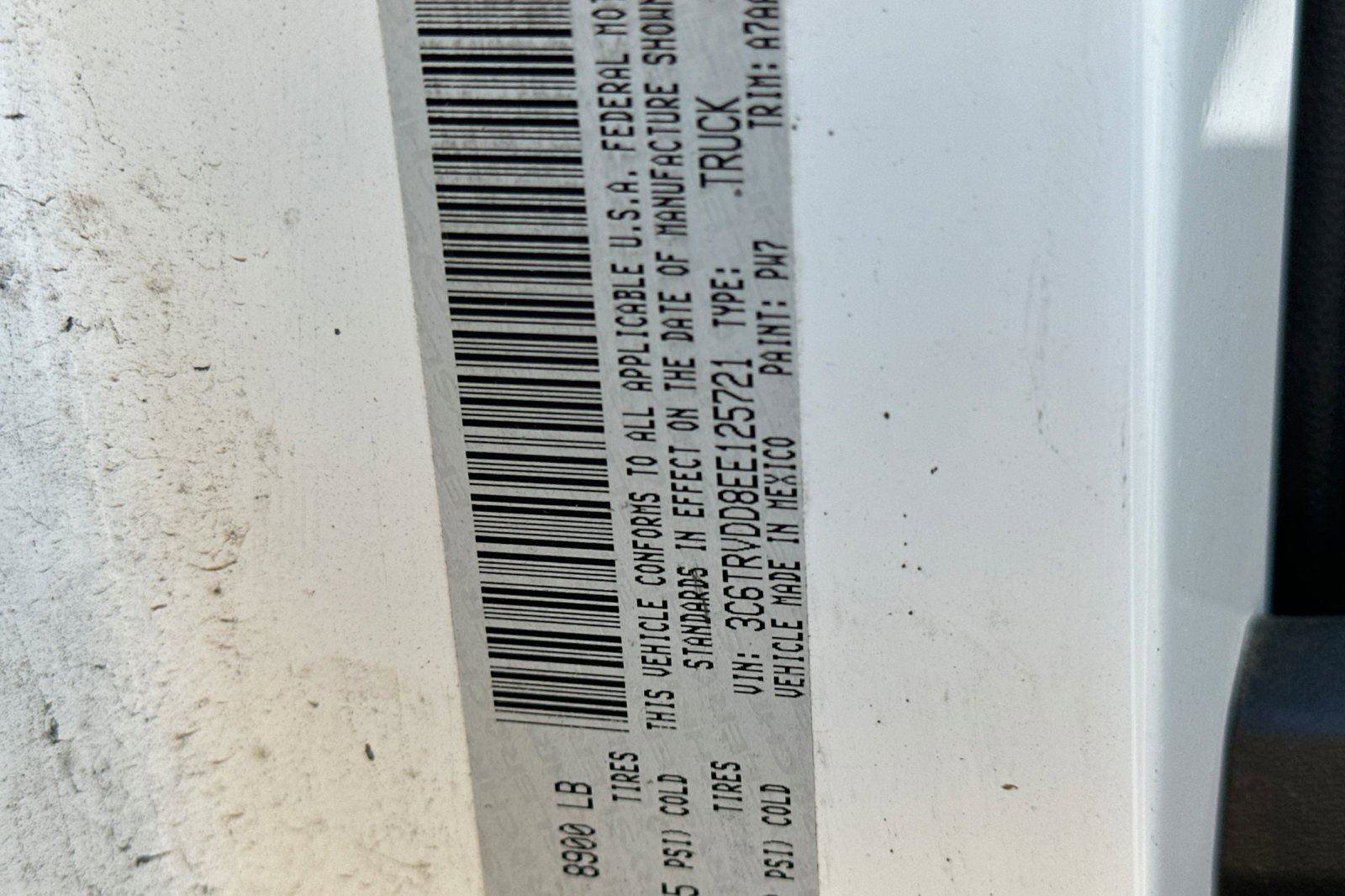 Used 2014 RAM ProMaster 2500 w/ Interior Convenience Group image 7