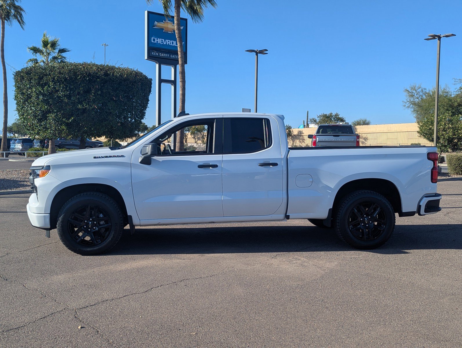 Certified 2024 Chevrolet Silverado 1500 Custom w/ LPO, Dark Essentials Package image 3