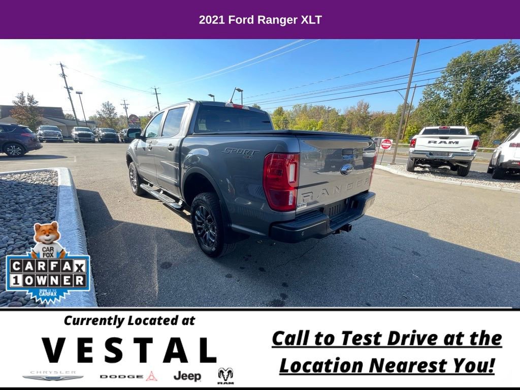 Used 2021 Ford Ranger XLT w/ Equipment Group 301A Mid AWD/4WD image 14