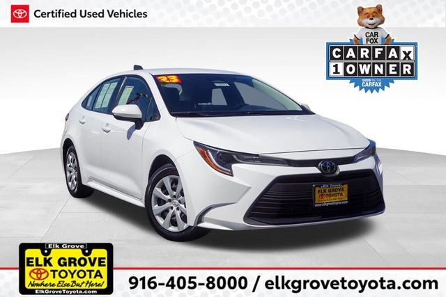 Certified 2023 Toyota Corolla LE w/ Carpet Mat Package (TMS)