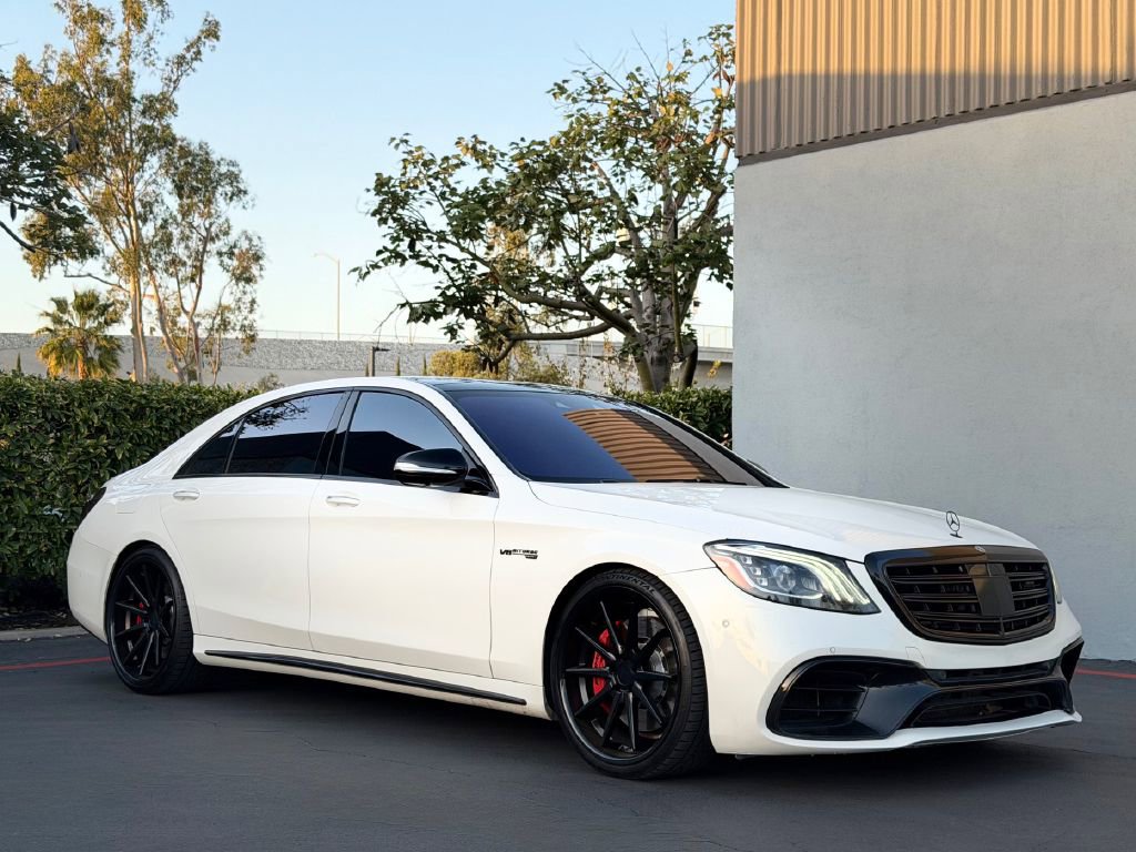 Used 2020 Mercedes-Benz S 63 AMG 4MATIC Sedan w/ Warmth & Comfort Package image 2