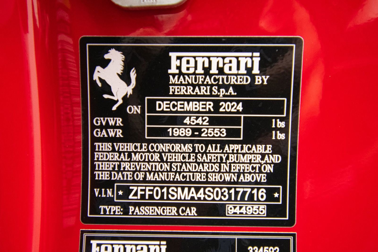 Used 2025 Ferrari 296 GTS RWD image 46
