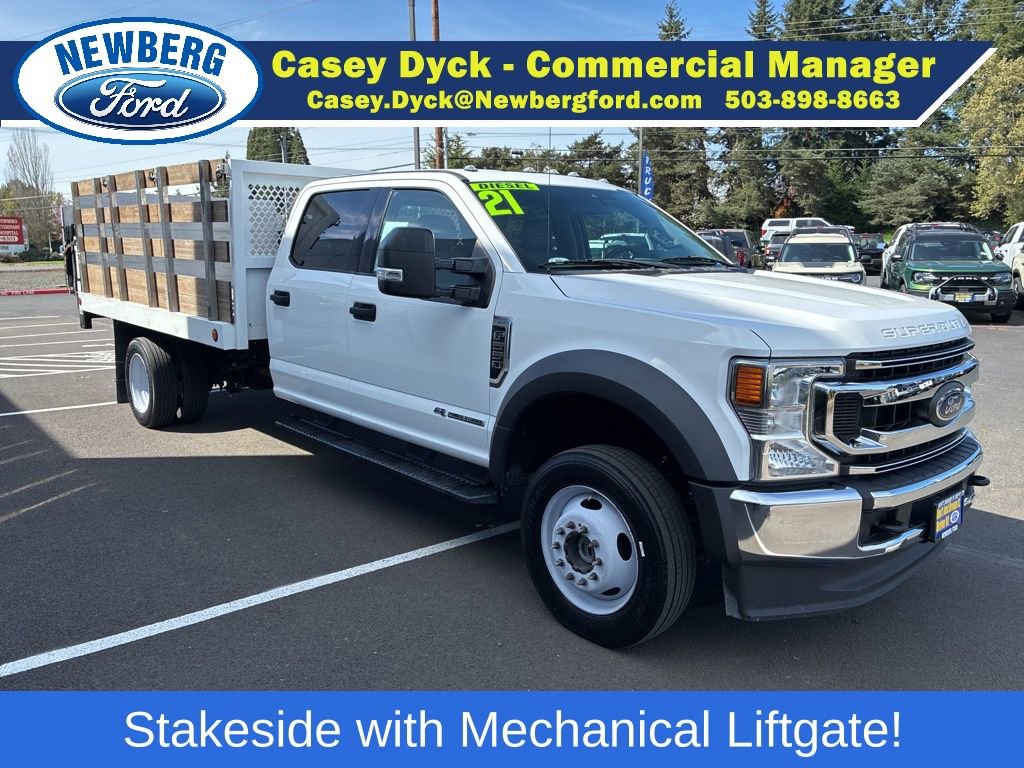 Used 2021 Ford F550 4x4 Crew Cab Super Duty image 1