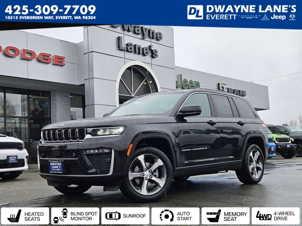 New 2026 Jeep Grand Cherokee Limited w/ Luxury Tech Group II