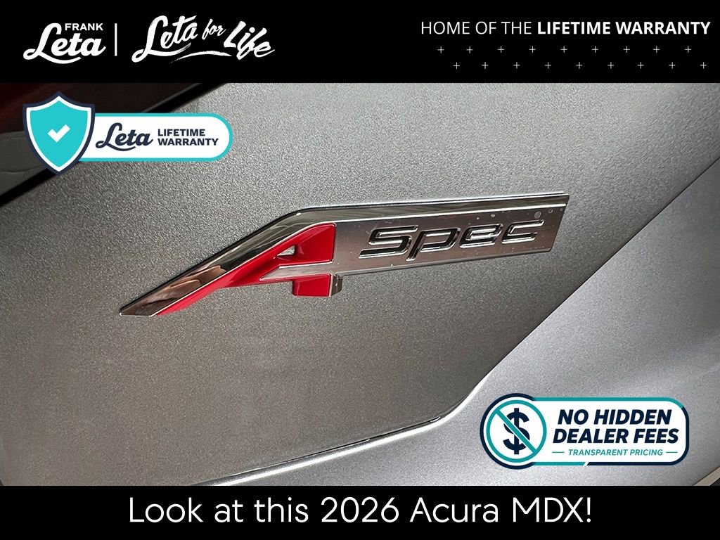 New 2026 Acura MDX A-Spec AWD/4WD image 6
